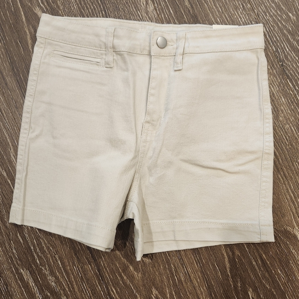 Copper Key Girls Khaki Cargo Shorts Brand New with Tags Size 16